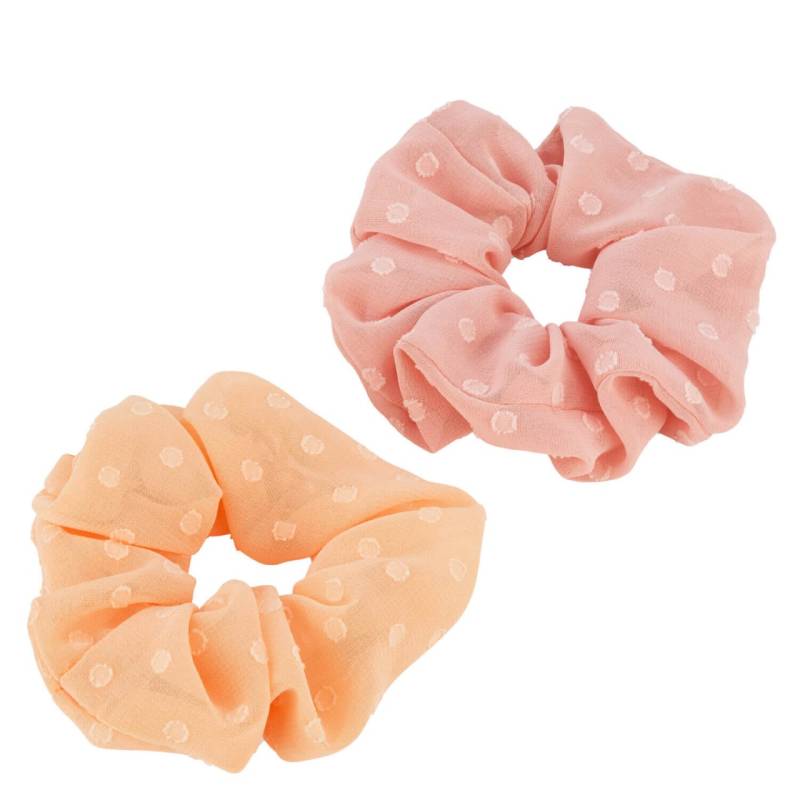 Twisted Elastic Scrunchie, hellrosa & lachs von TRISA