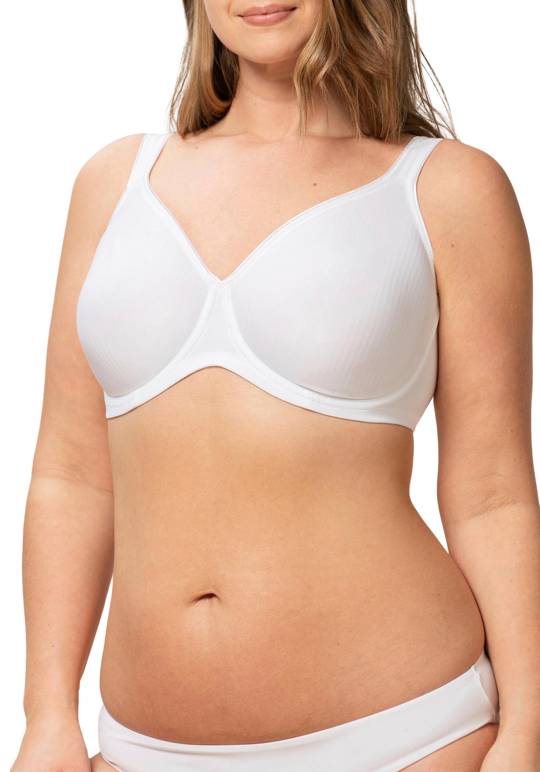 Triumph Bügel-BH »Modern Soft+Cotton W«, Cup B-F, mit dezentem Streifenmuster, Basic Dessous von Triumph