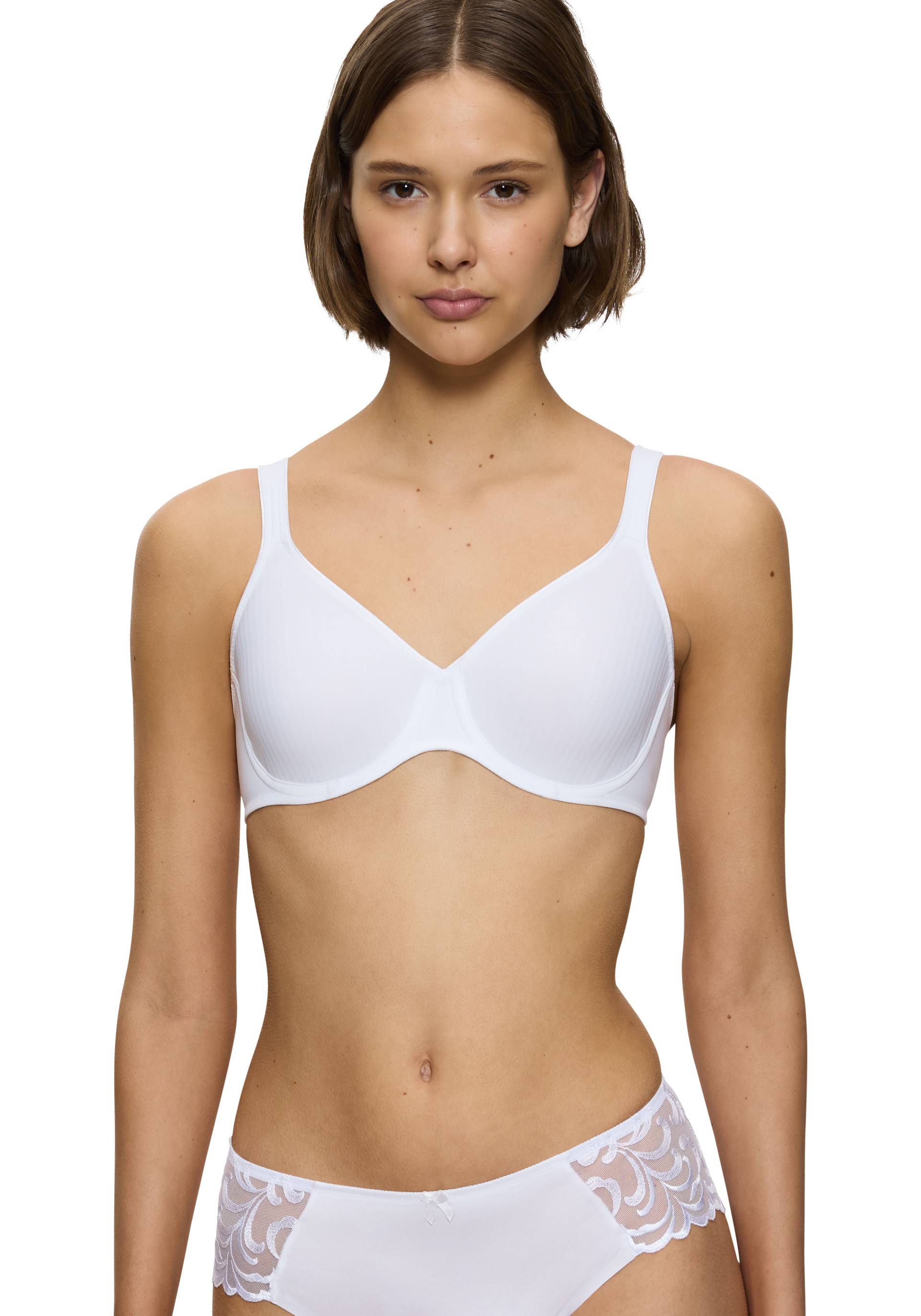 Triumph Bügel-BH »Modern Soft+Cotton W«, Cup B-F, mit dezentem Streifenmuster, Basic Dessous von Triumph