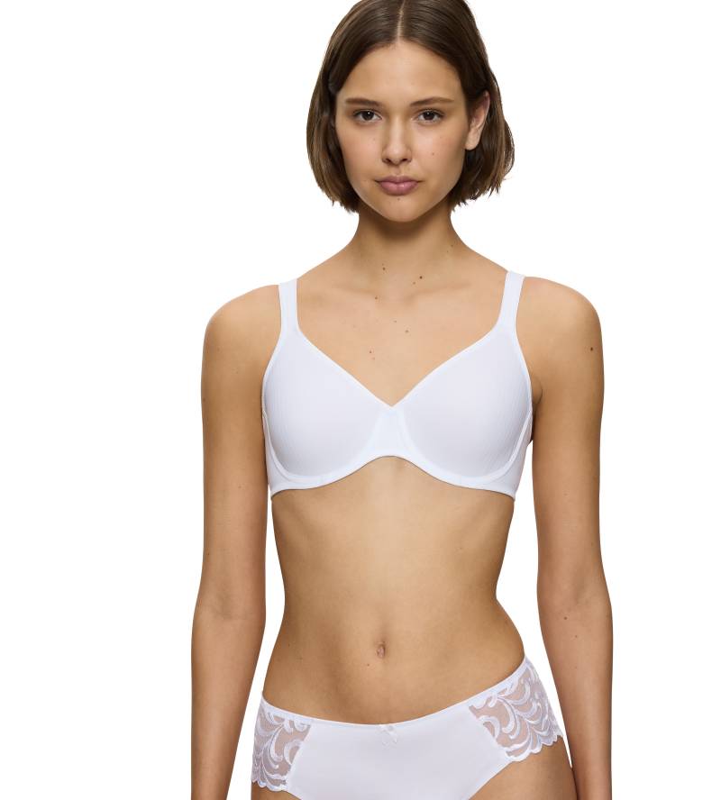 Triumph Bügel-BH »Modern Soft+Cotton W«, Cup B-F, mit dezentem Streifenmuster, Basic Dessous von Triumph