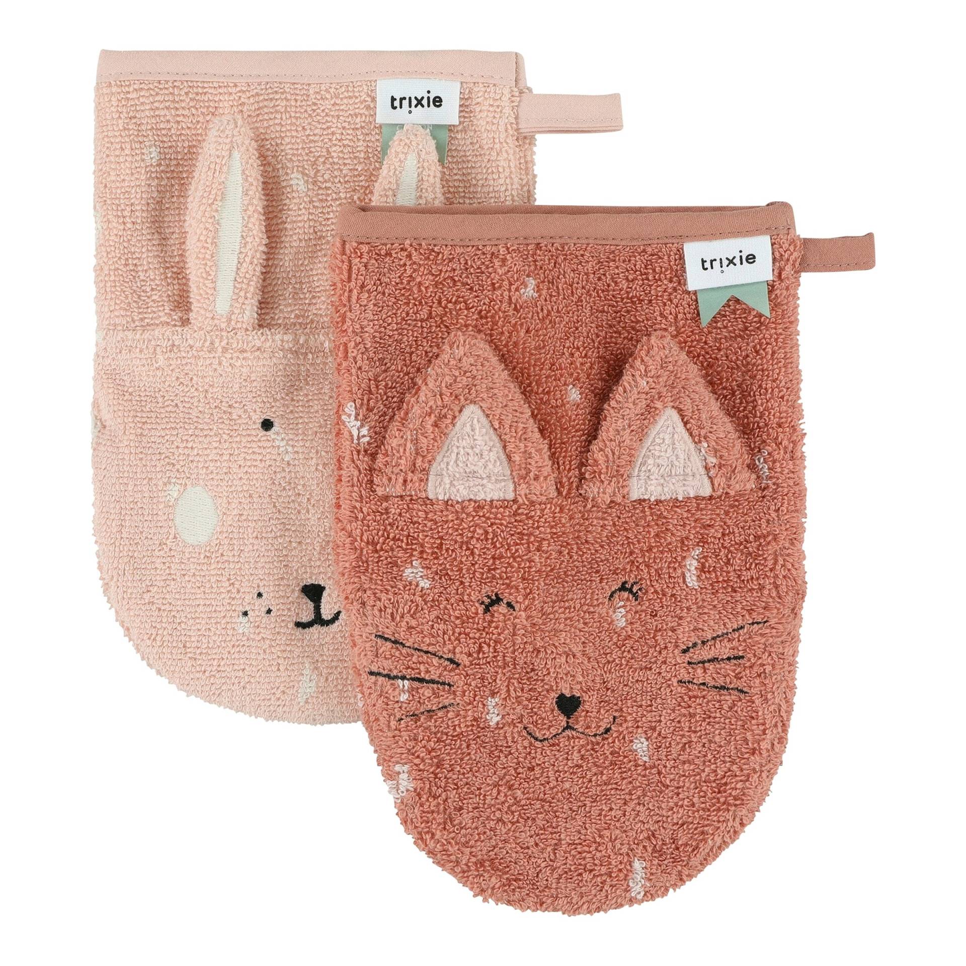 2er-Pack Waschhandschuhe von TRIXIE