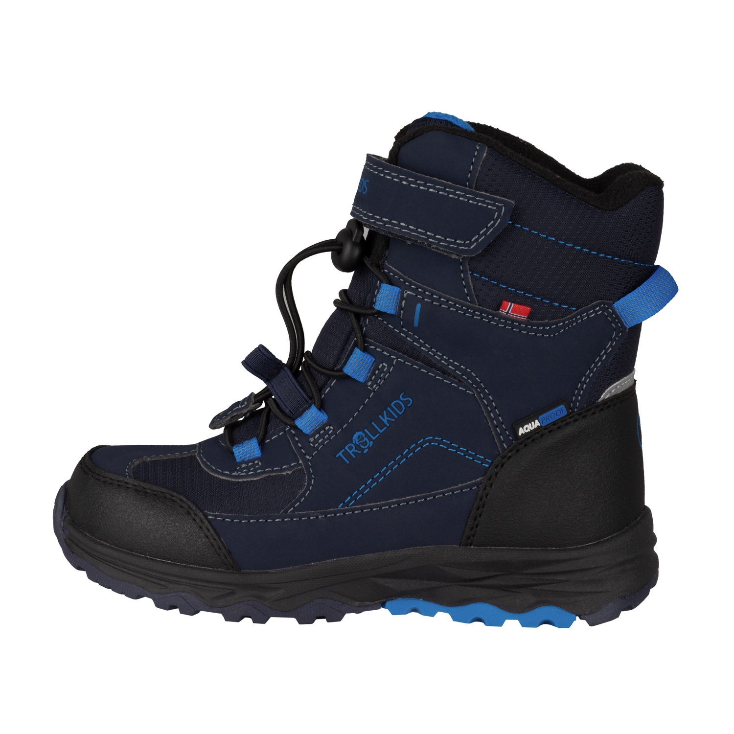 TROLLKIDS Winterstiefel »KIDS HAFJELL WINTER BOOTS XT«, wasserdicht, Klettverschluss, reflektierende Details von TROLLKIDS