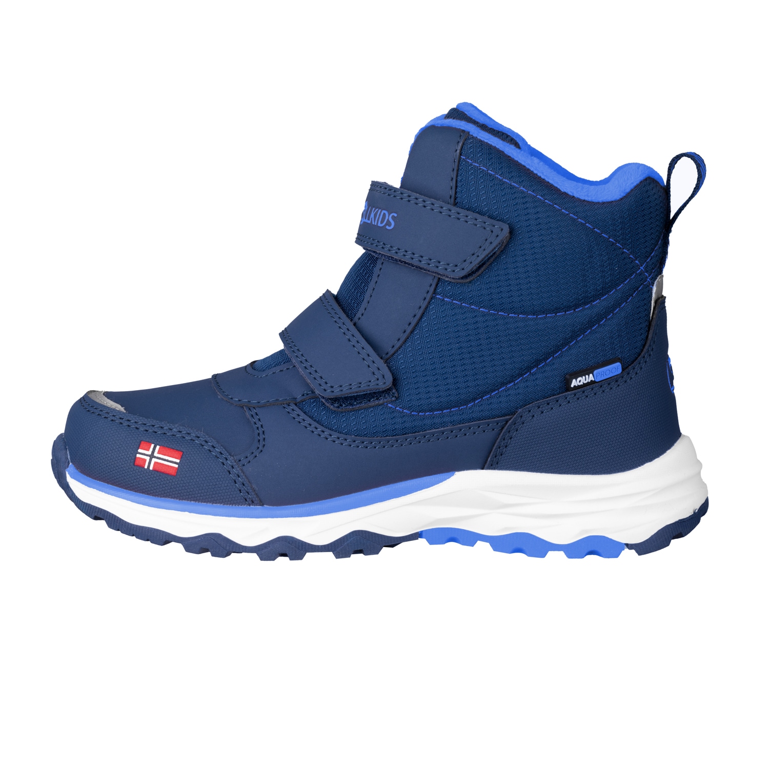 TROLLKIDS Winterstiefel »KIDS HAFJELL WINTER BOOTS«, wasserdicht, Klettverschluss, reflektierende Details von TROLLKIDS