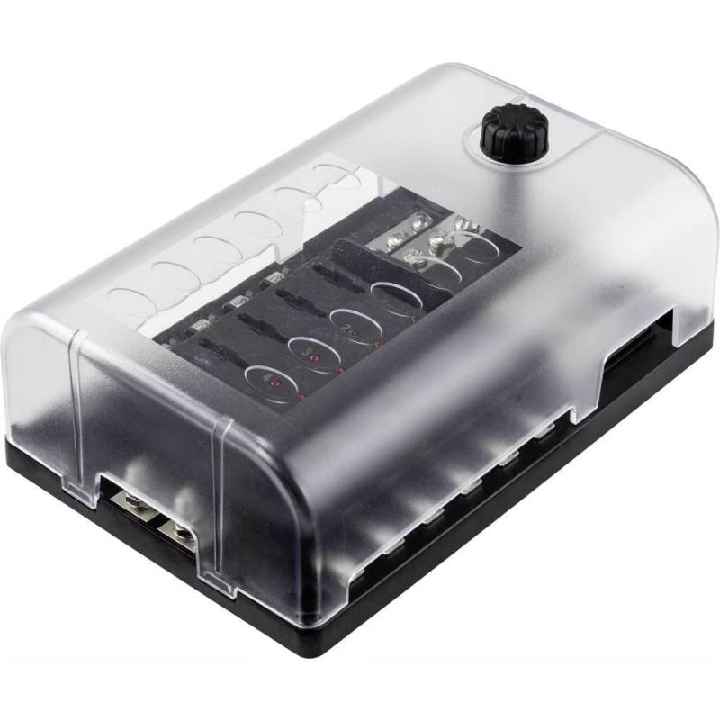 Tru Components Flachsicherungs-halter Für 12 Sicherungen Mit Led-anzeige 32v20a Unisex von TRU COMPONENTS