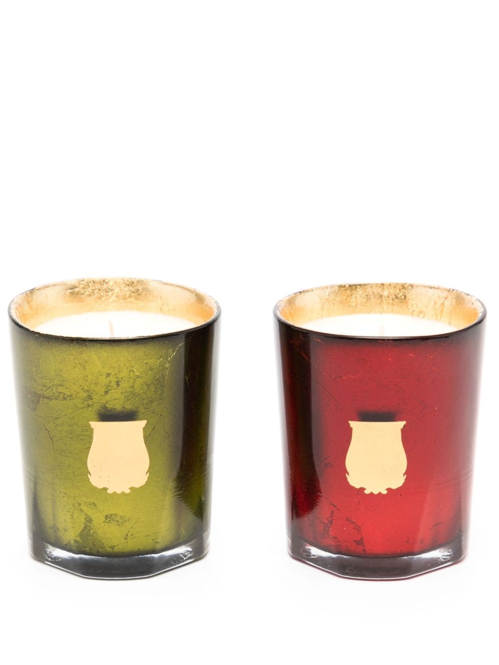 TRUDON Astral Gabriel and Gloria scented candles (set of two) - Green von TRUDON