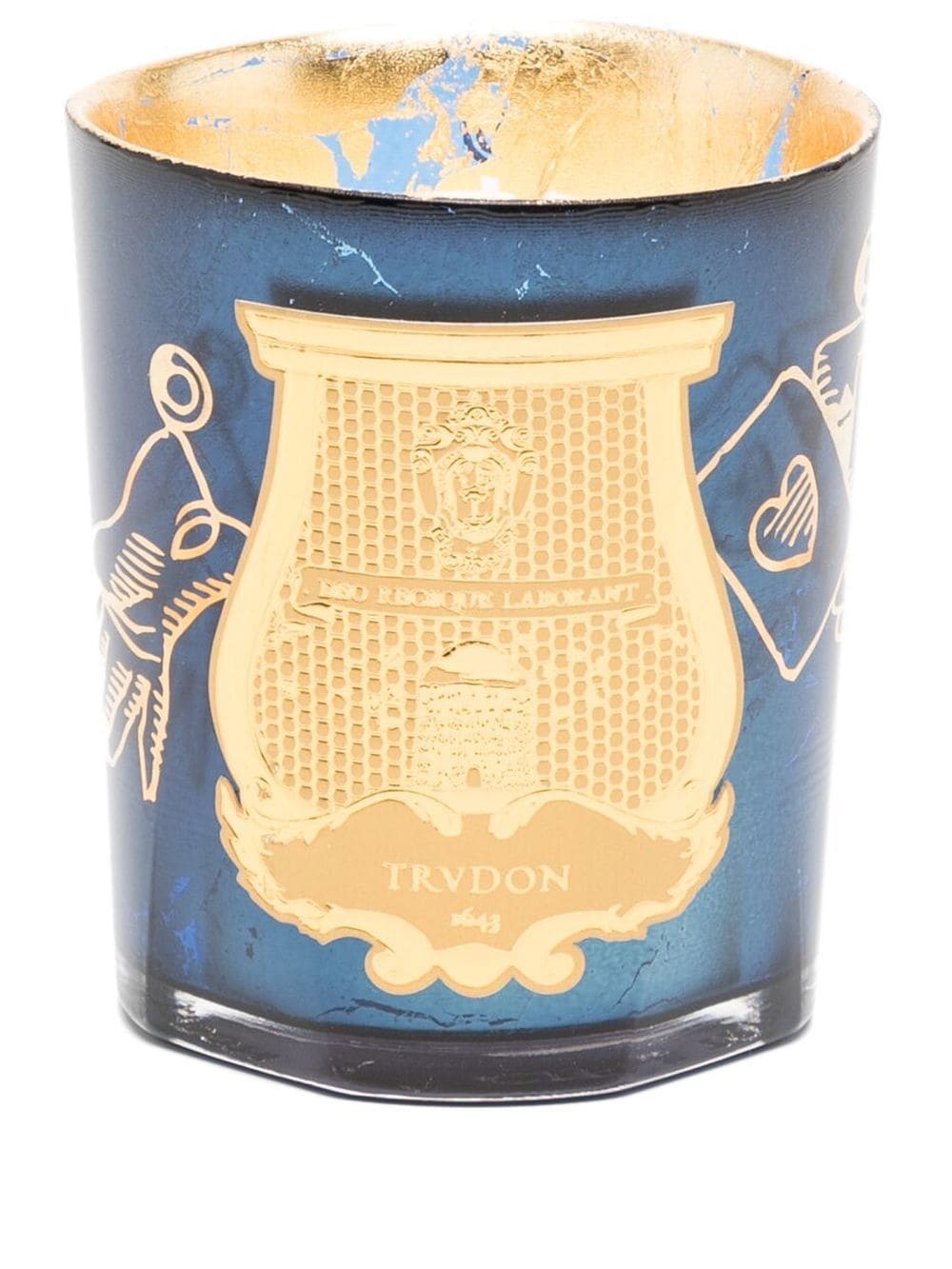 TRUDON Fir Christmas candle (270g) - Blue von TRUDON