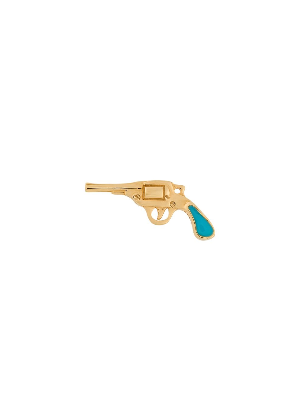 True Rocks pistol stud earrings - Gold von True Rocks