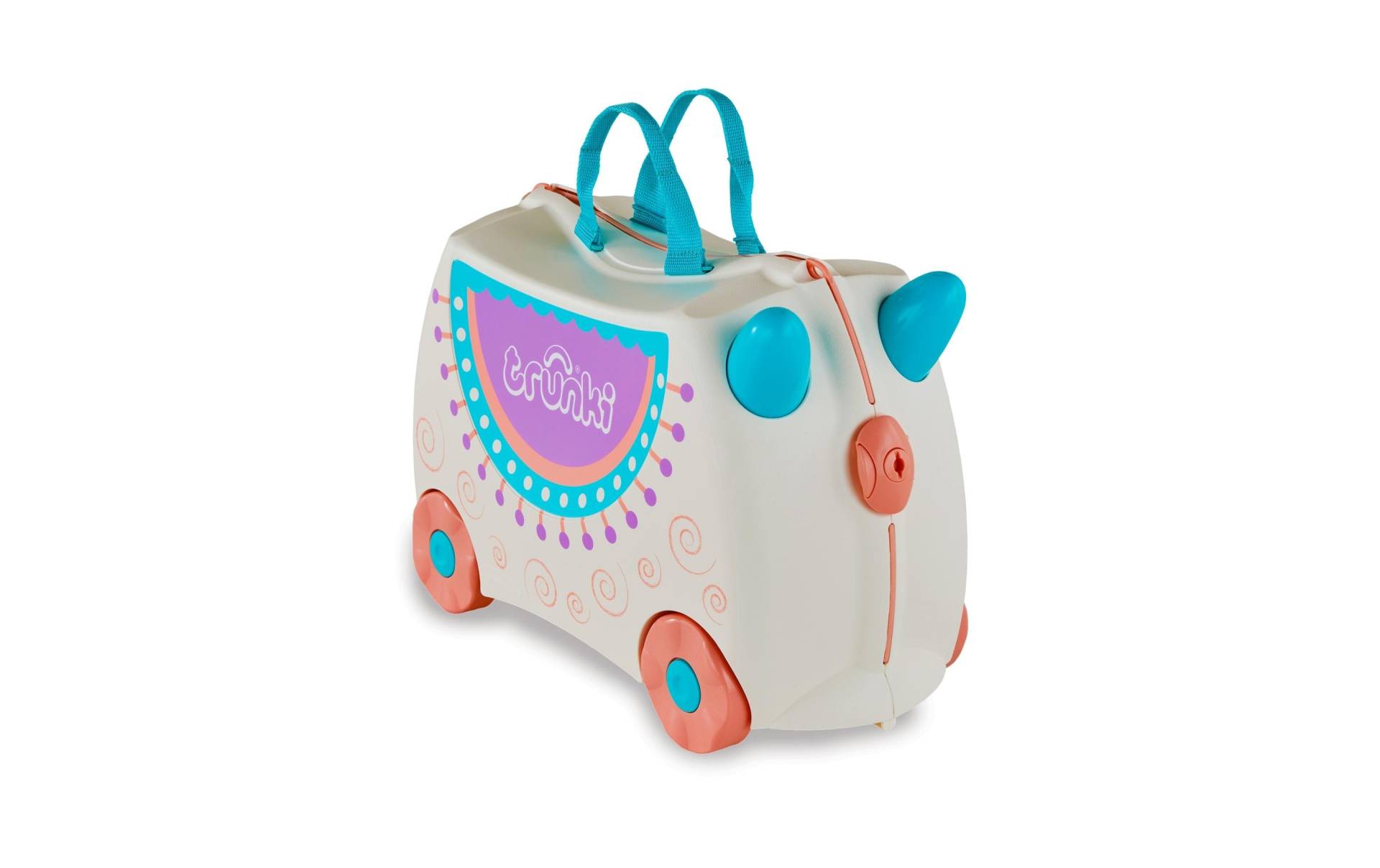 TRUNKI Trolley »Lola Llama«, 4 St. Rollen von TRUNKI