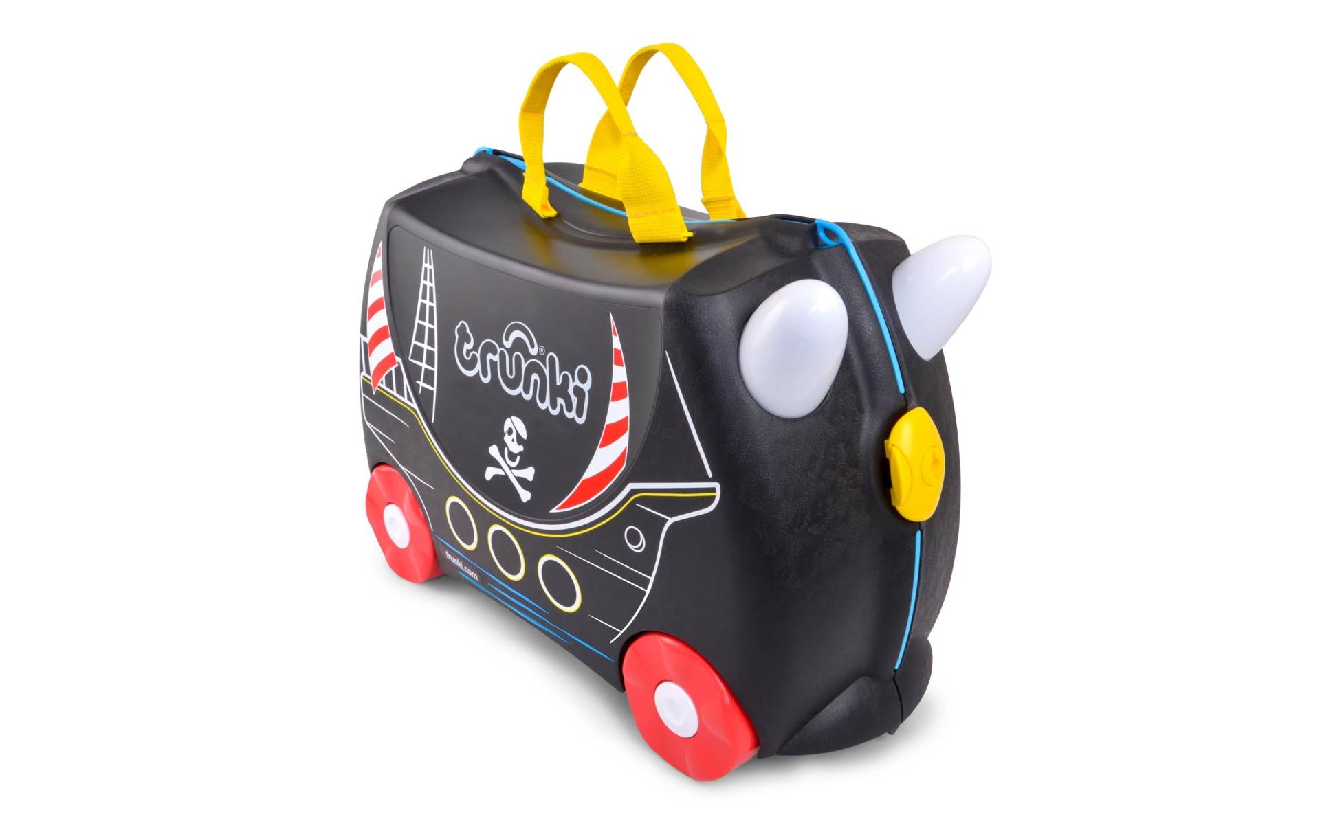 TRUNKI Trolley »Petro Pirat«, 4 Rollen von TRUNKI