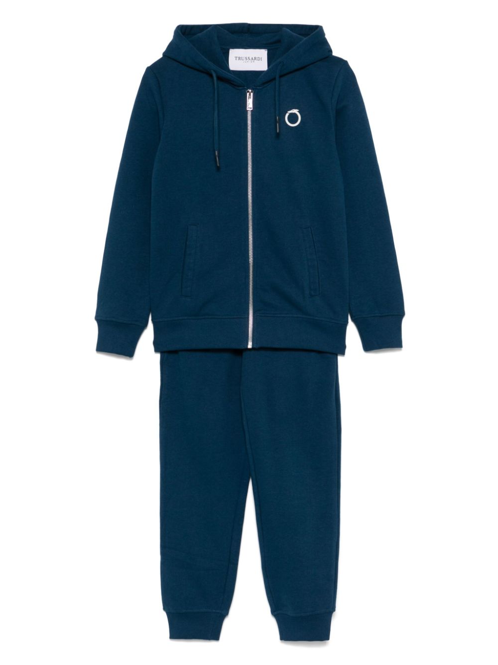 TRUSSARDI JUNIOR logo-print tracksuit - Blue von TRUSSARDI JUNIOR