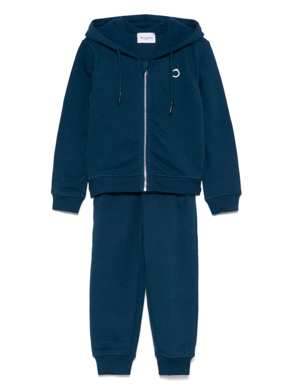 TRUSSARDI JUNIOR logo-print tracksuit - Blue von TRUSSARDI JUNIOR