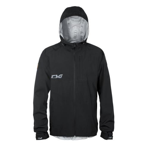 TSG Drop Rain Jacket - black (Grösse: M) von TSG