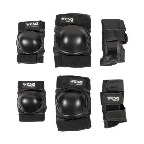 TSG Jr Skate-Set - black von TSG