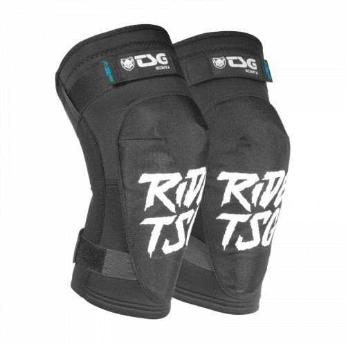 TSG Kneeguard Scout A - ripped black (Grösse: M) von TSG