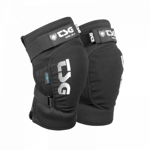 TSG Kneeguard Tahoe Zip A - black (Grösse: L) von TSG