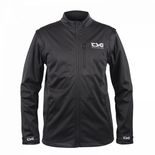 TSG Race Softshell Jacket-Vest - black (Grösse: XL) von TSG