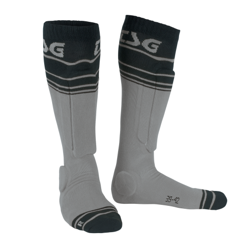 TSG Riot Sock - grey-striped (Grösse: 35-38) von TSG