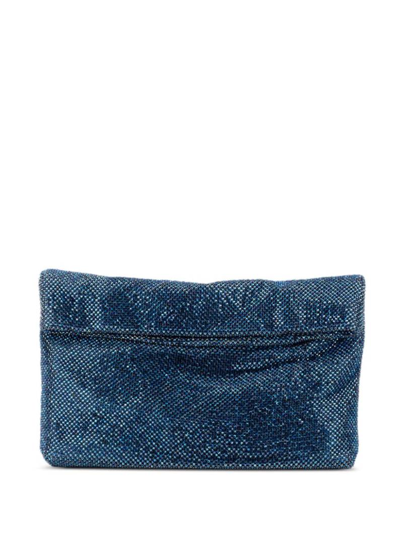 TWENTY FOURHAITCH crystal embellished clutch bag - Blue von TWENTY FOURHAITCH