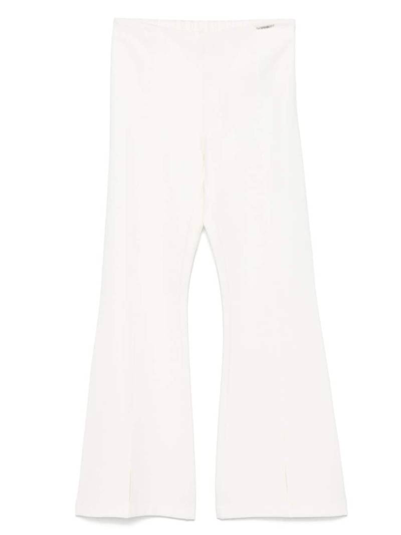 TWINSET Kids flared trousers - White von TWINSET Kids