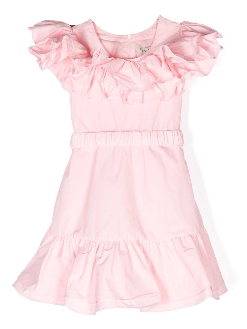 TWINSET Kids ruffle-detail dress - Pink von TWINSET Kids