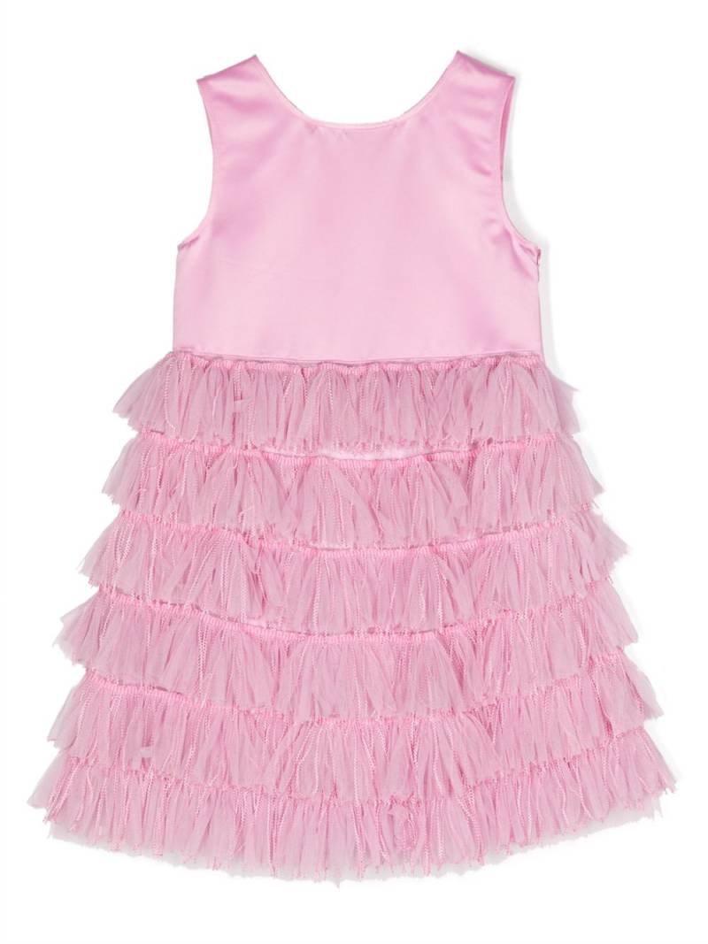 TWINSET Kids ruffled mini party dress - Pink von TWINSET Kids