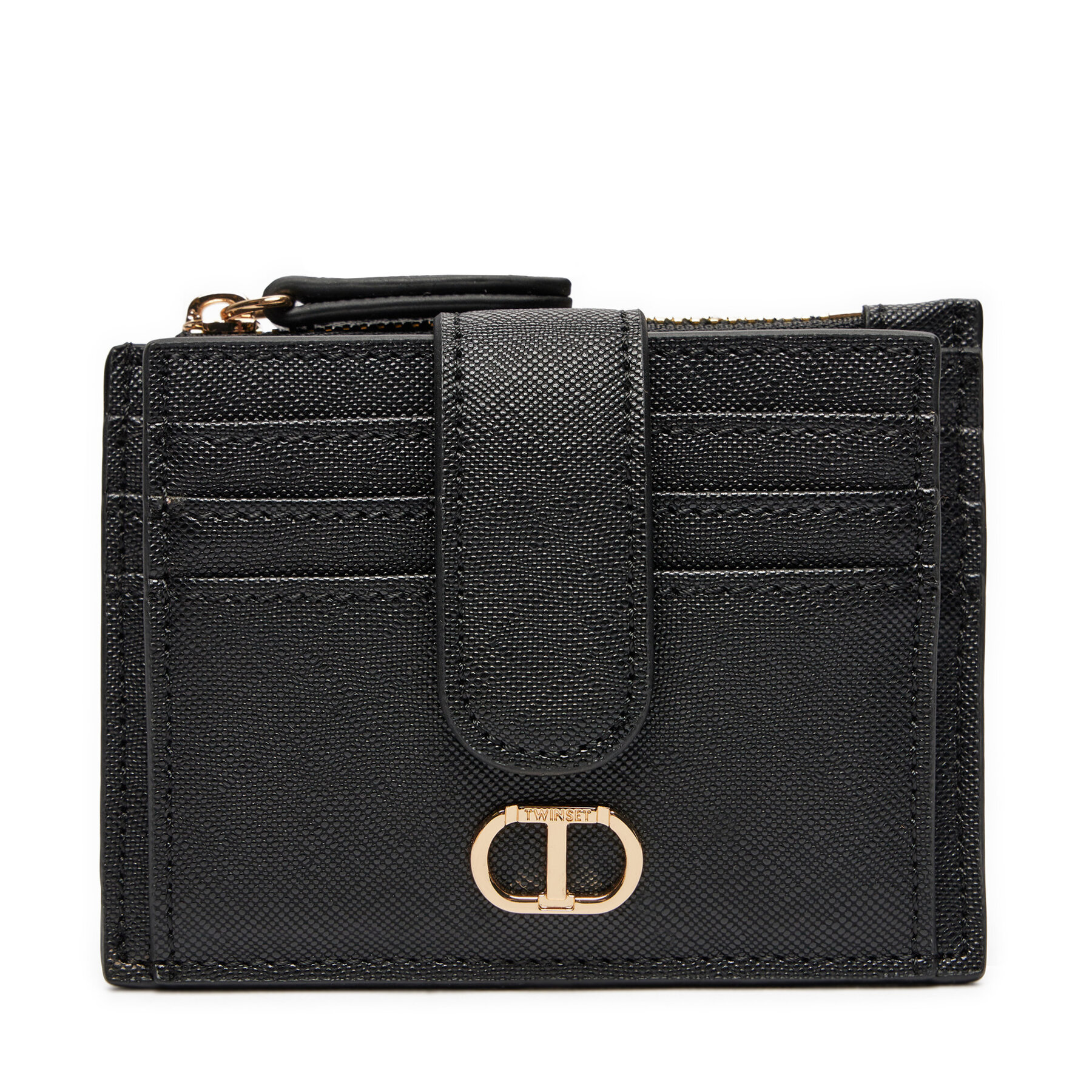 Kleine Damen Geldbörse TWINSET 242TL8044 Schwarz Kleine Damen Geldbörse TWINSET 242TL8044 Schwarz von TWINSET