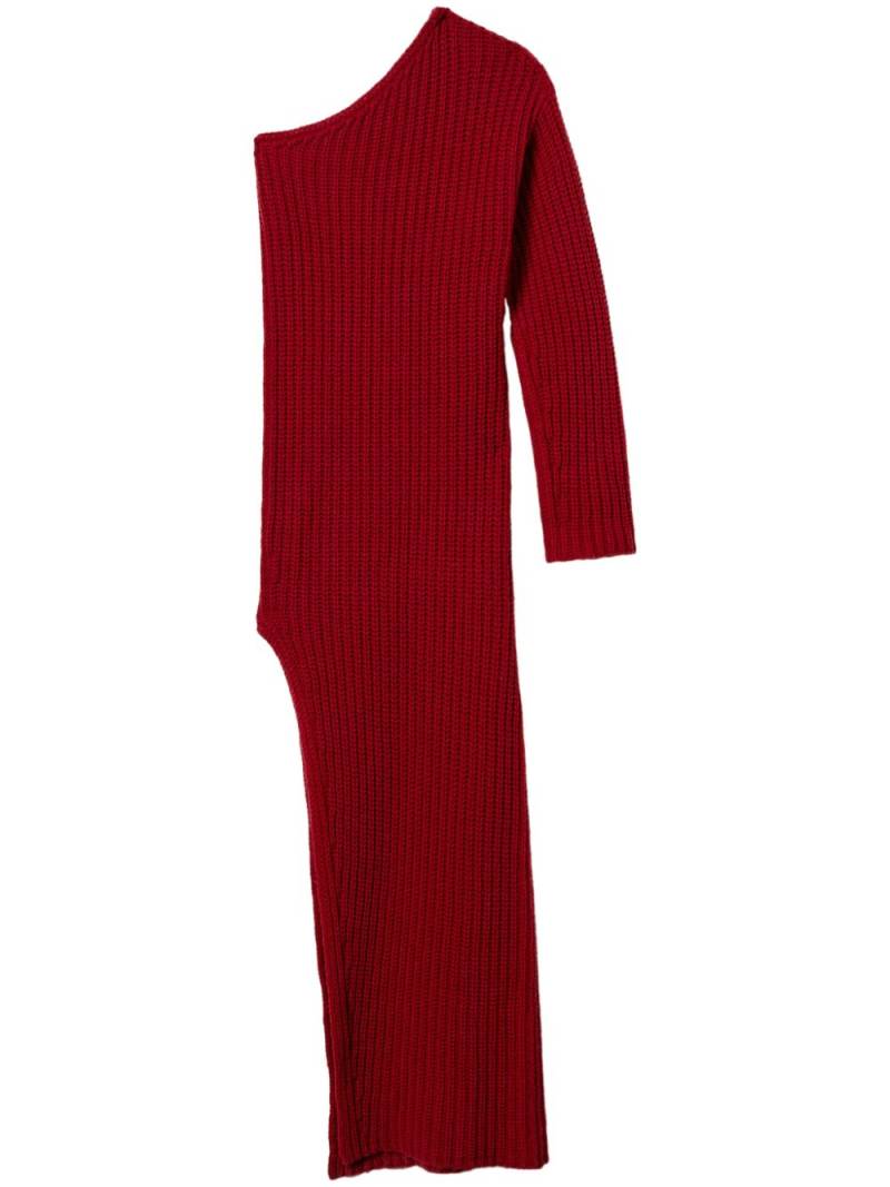 TWINSET Alice knitted maxi dress - Red von TWINSET