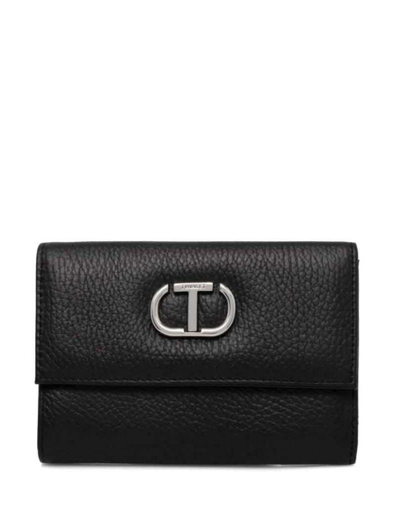 TWINSET Buckle wallet - Black von TWINSET