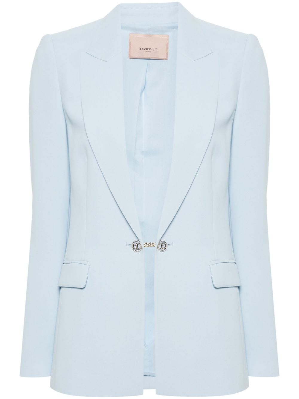 TWINSET Cady crepe blazer - Blue von TWINSET