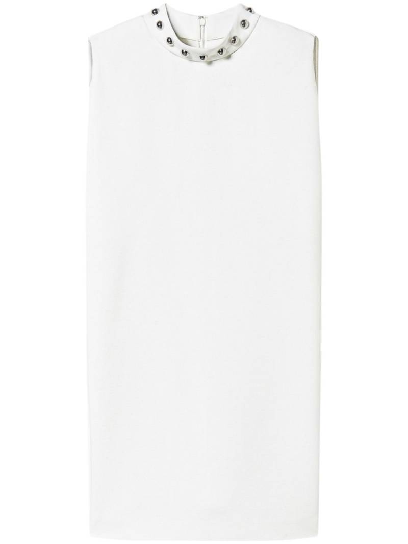 TWINSET Cady crepe minidress - White von TWINSET