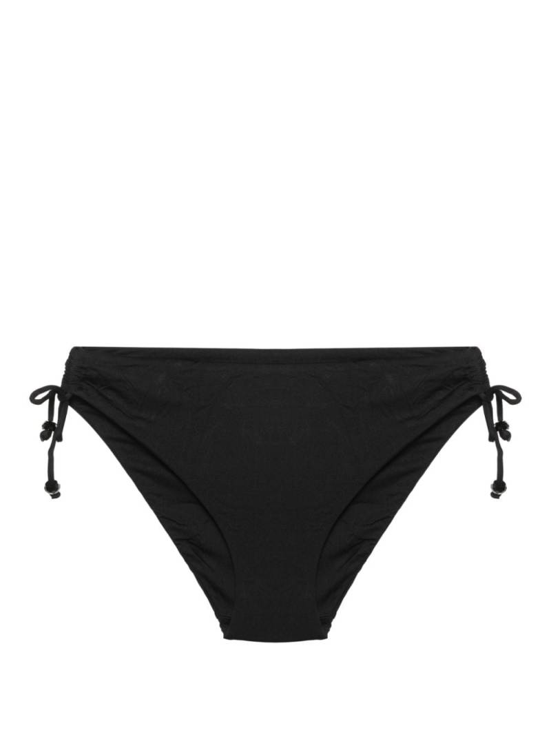 TWINSET Oval-T bikini bottom - Black von TWINSET