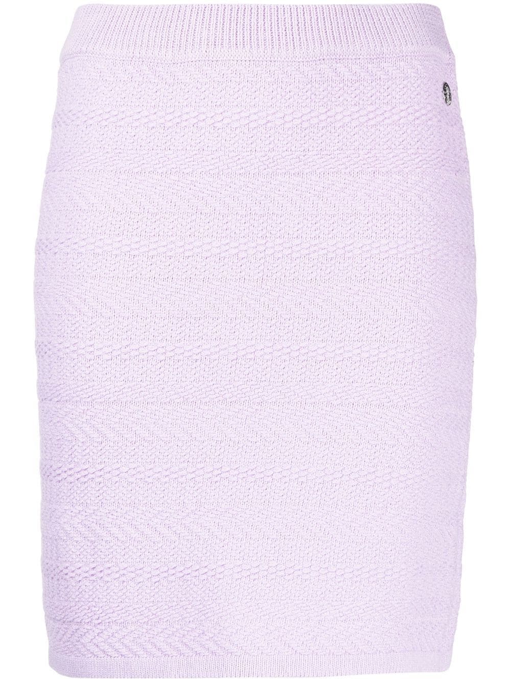 TWINSET bodycon mini dress - Purple von TWINSET