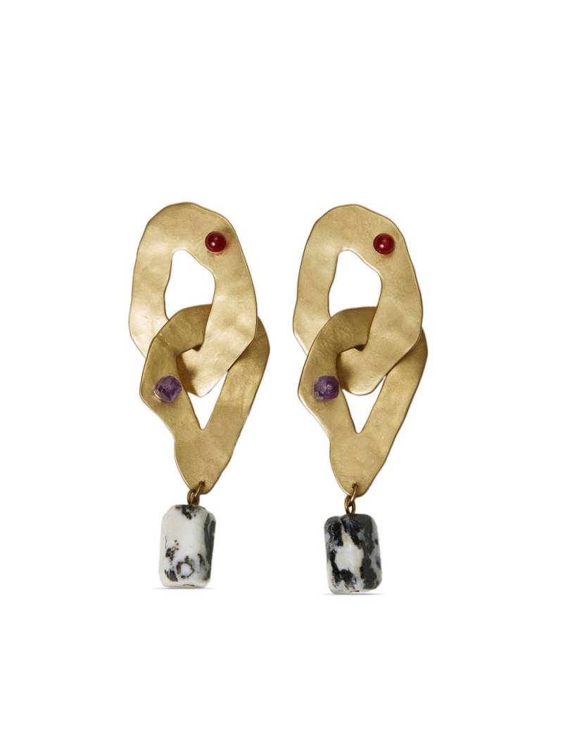 TWINSET chain-link earrings - Gold von TWINSET