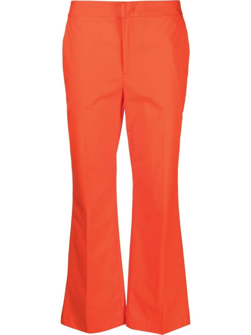 TWINSET cropped poplin trousers - Red von TWINSET