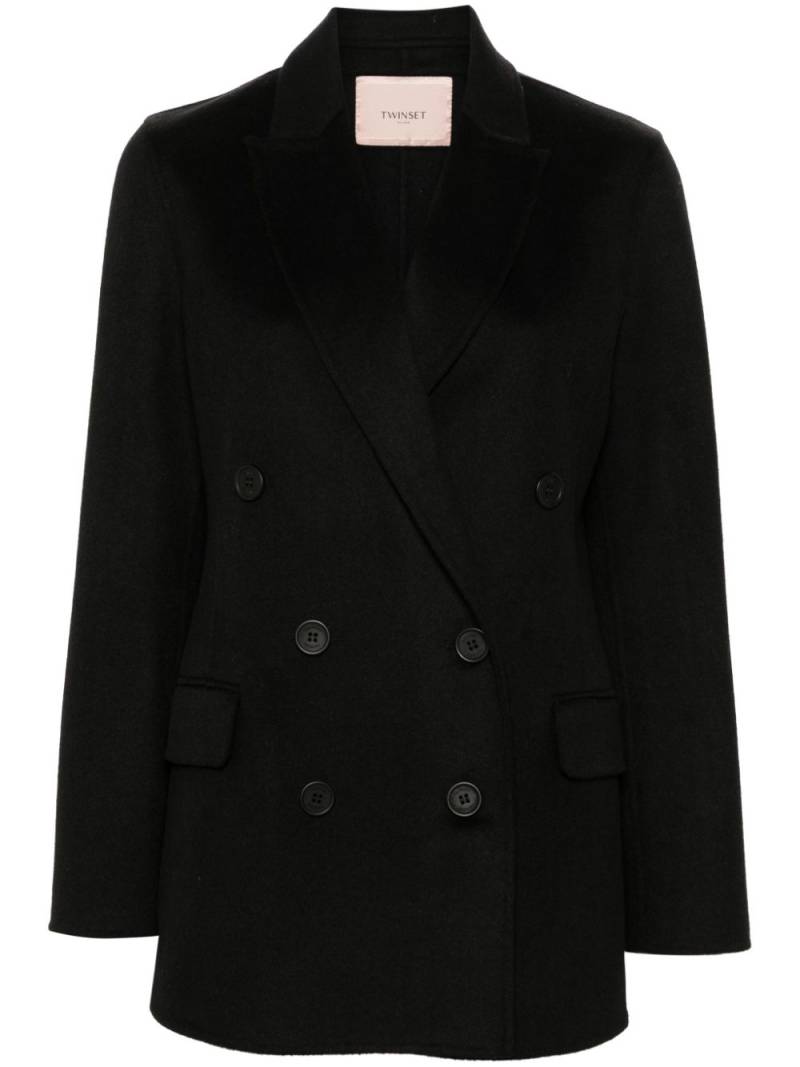 TWINSET double-breasted blazer - Black von TWINSET