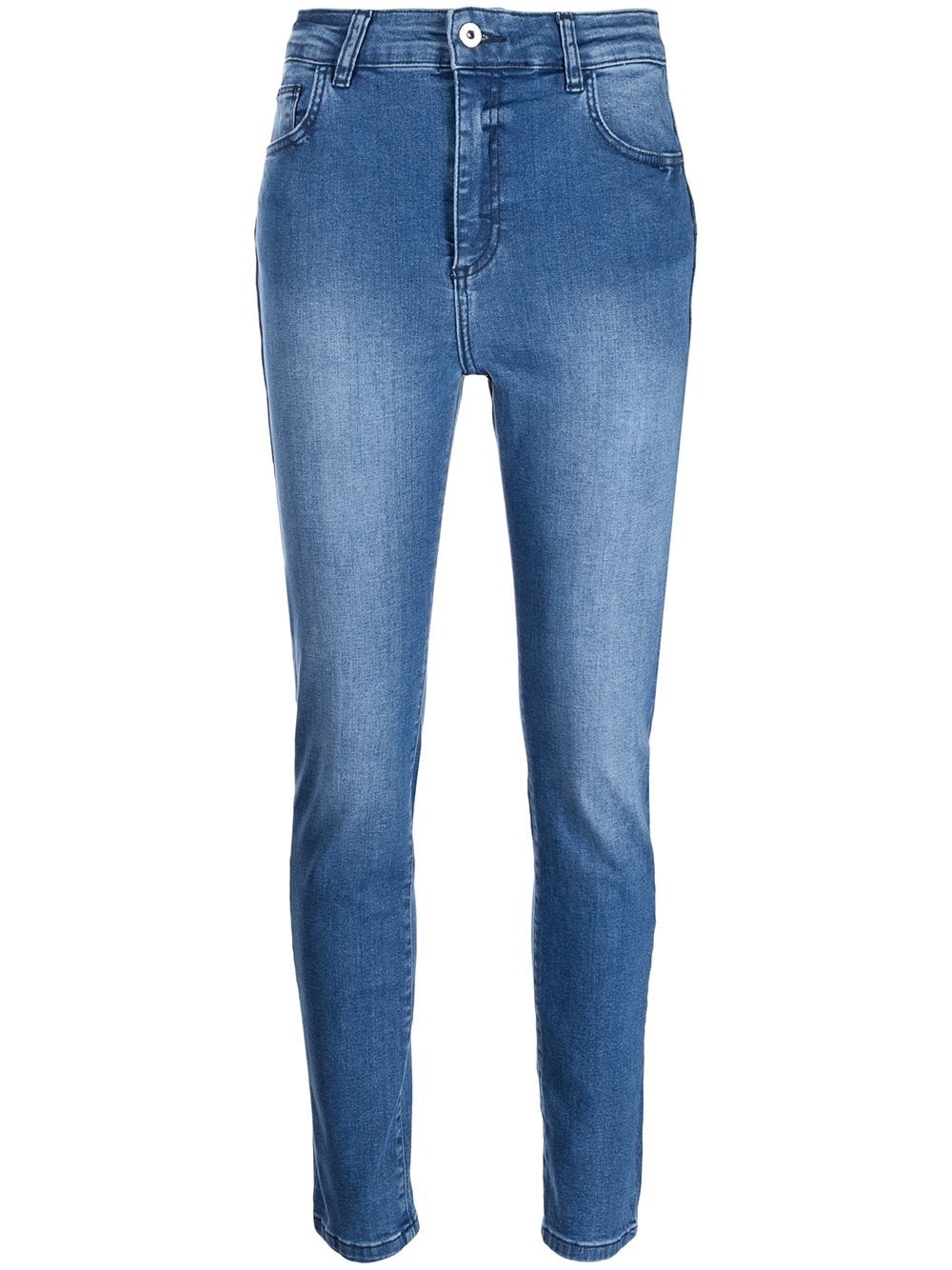 TWINSET faded-effect jeans - Blue von TWINSET