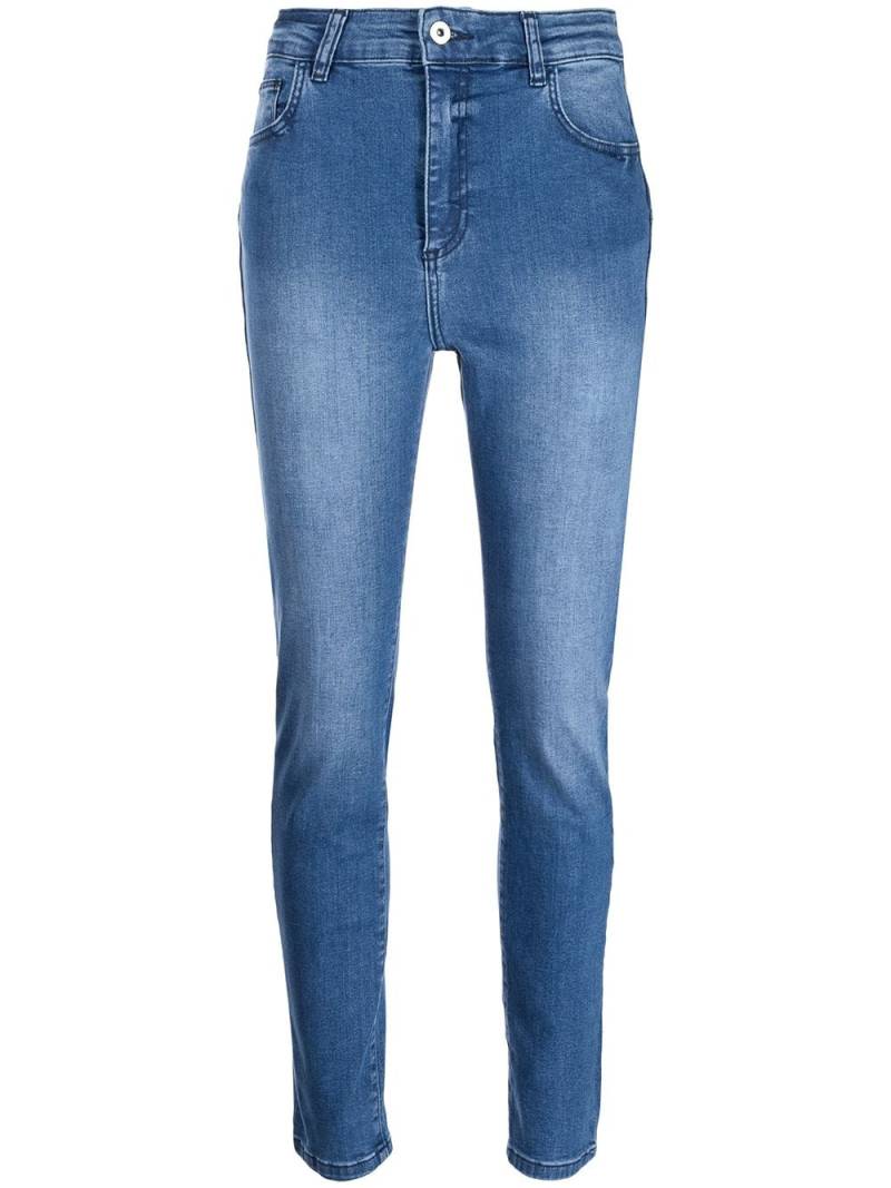 TWINSET faded-effect jeans - Blue von TWINSET