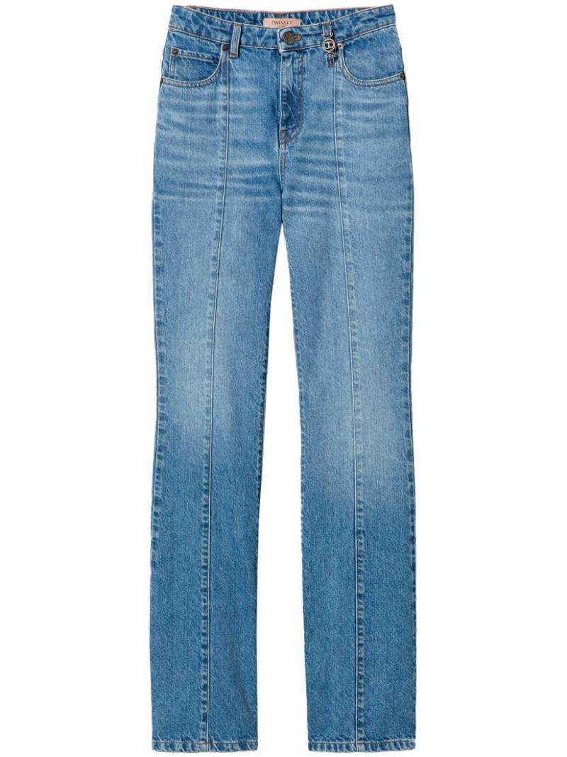 TWINSET five-pocket flared jeans - Blue von TWINSET