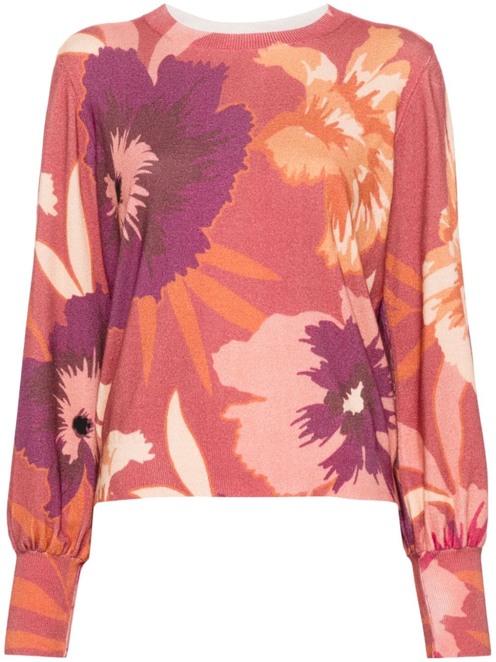 TWINSET floral-print sweater - Multicolour von TWINSET