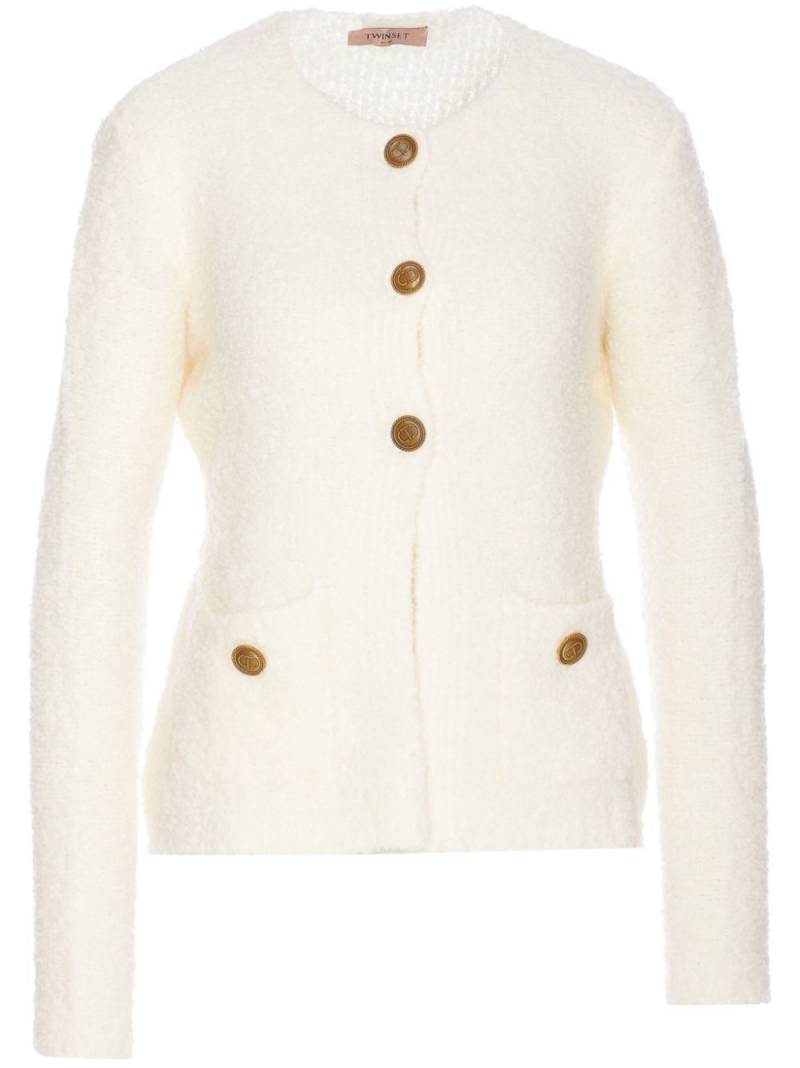 TWINSET knitted cardigan - White von TWINSET