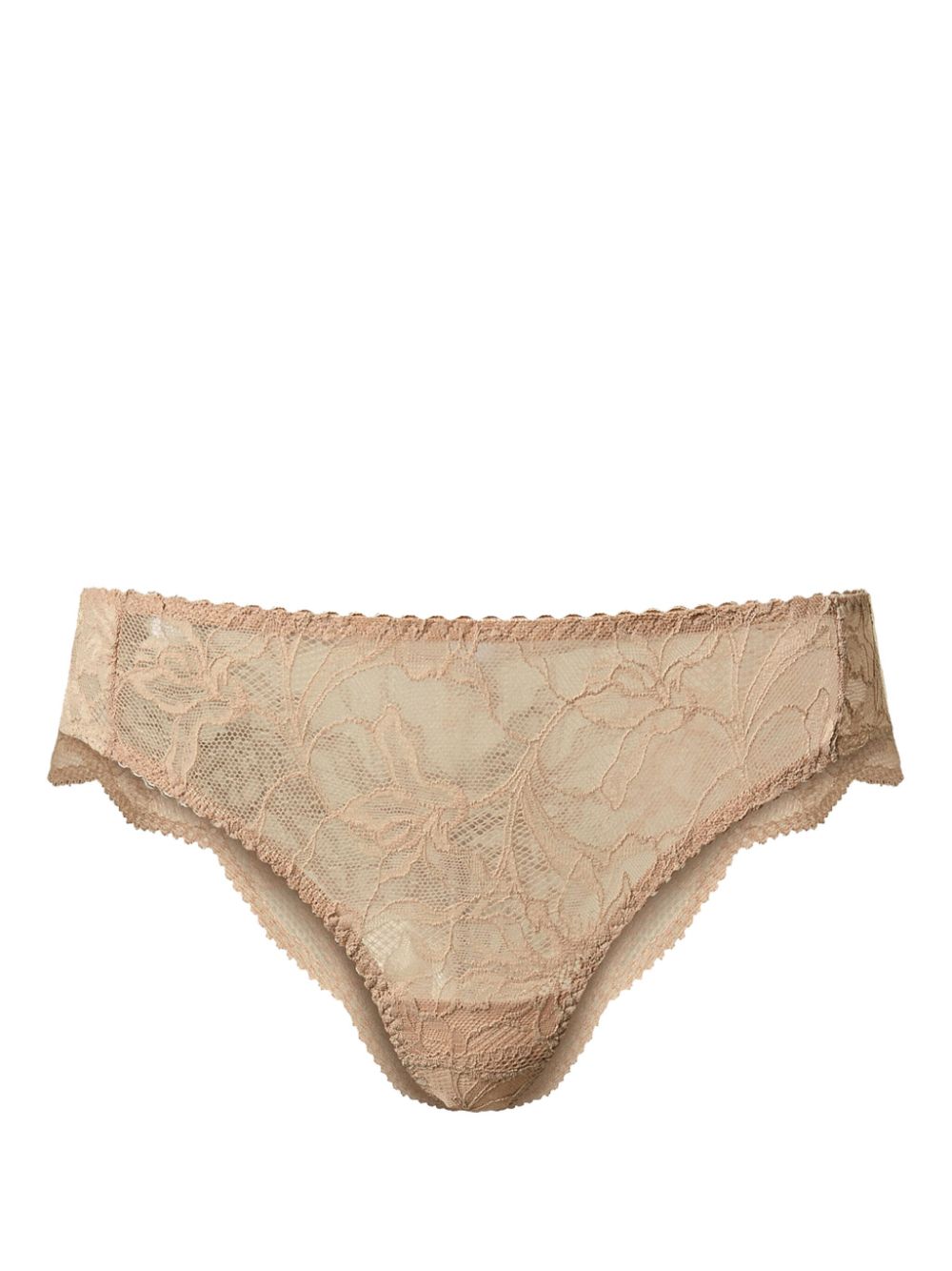 TWINSET lace Brazilian briefs - Neutrals von TWINSET