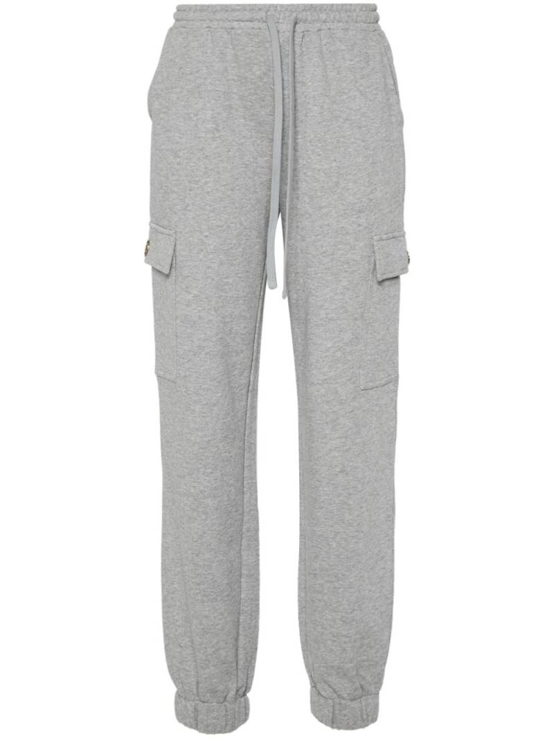 TWINSET logo-plaque track trousers - Grey von TWINSET