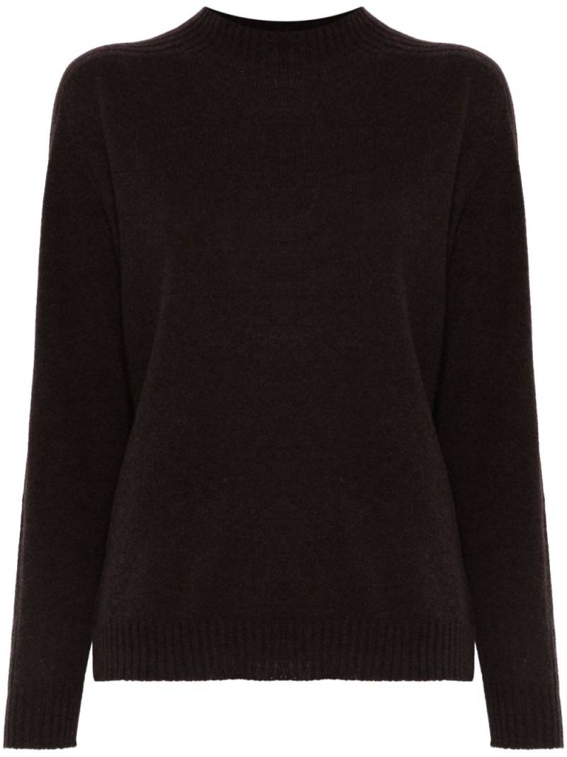 TWINSET mock-neck cashmere sweater - Brown von TWINSET