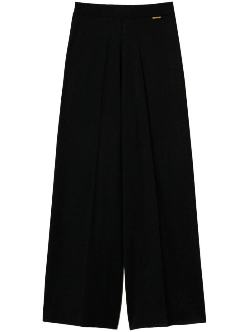 TWINSET palazzo trousers - Black von TWINSET