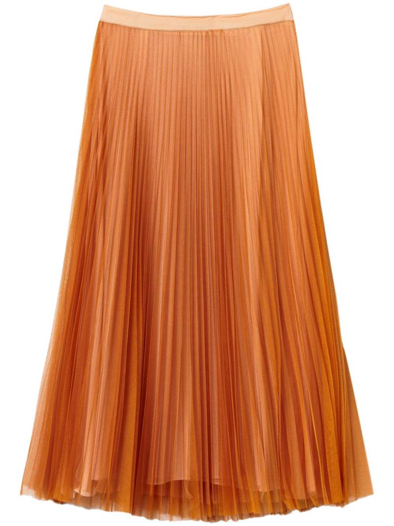 TWINSET pleated tulle skirt - Orange von TWINSET