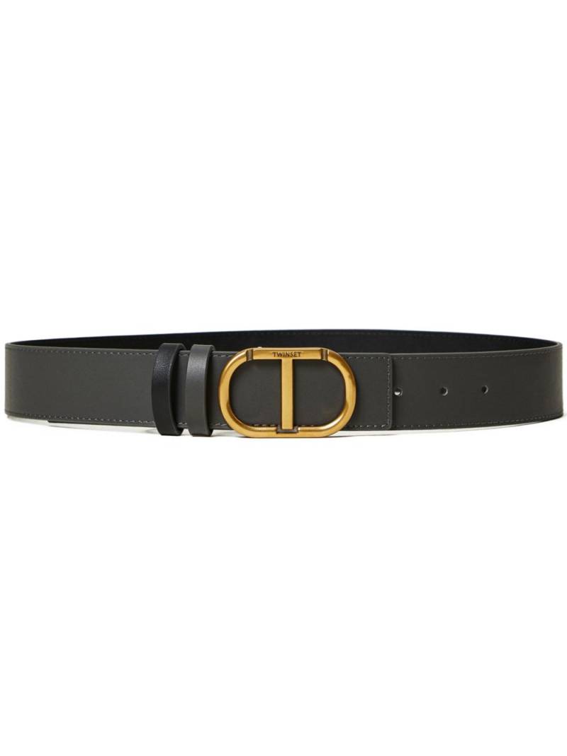 TWINSET reversible belt - Grey von TWINSET