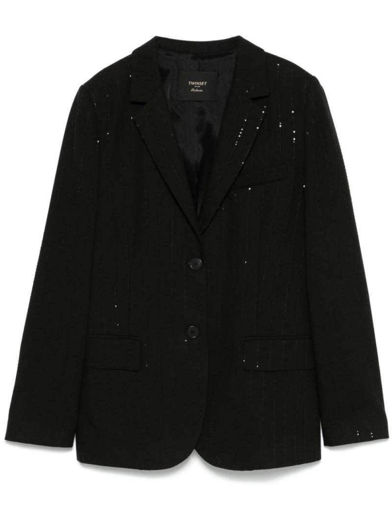 TWINSET sequined blazer - Black von TWINSET