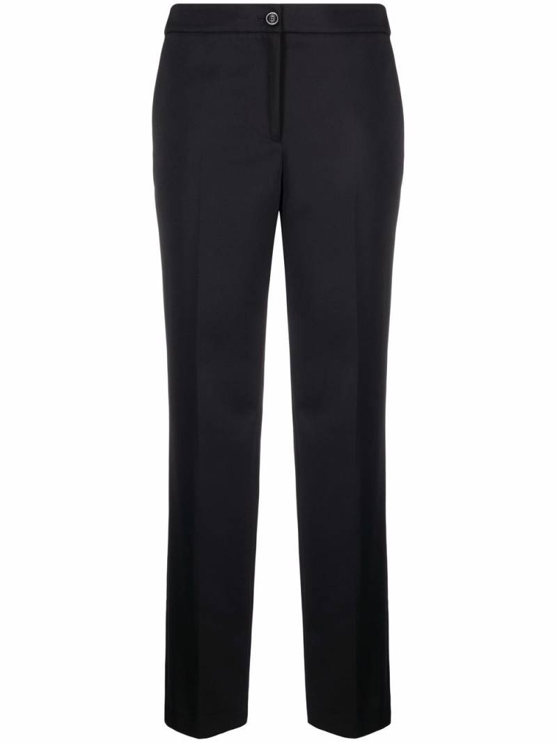 TWINSET slim-cut trousers - Black von TWINSET