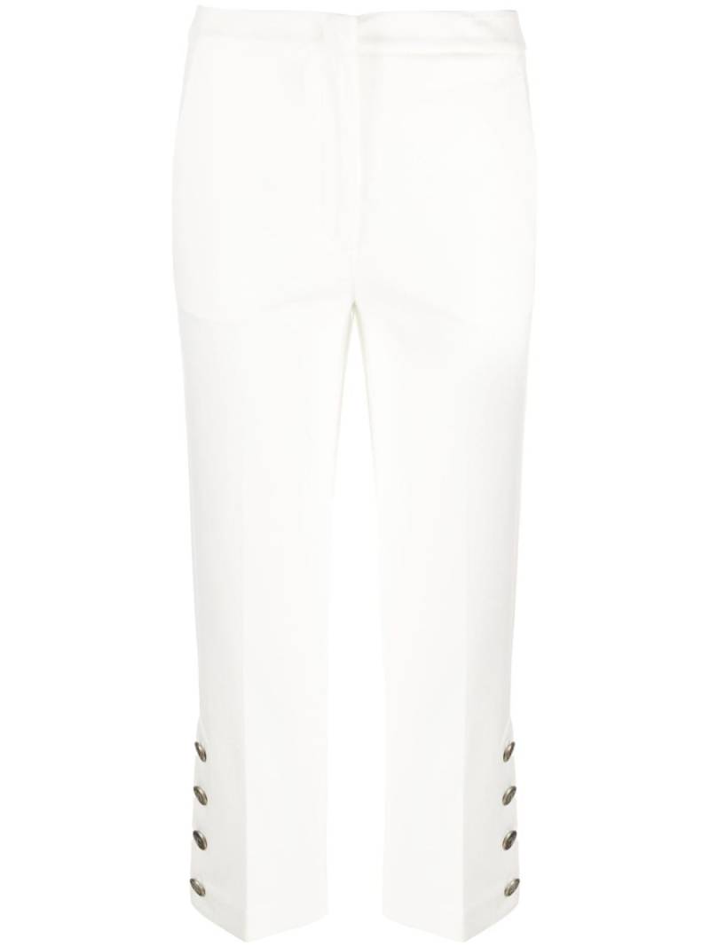 TWINSET slim-fit tailored trousers - White von TWINSET