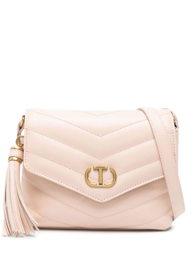 TWINSET small Dreamy cross body bag - Pink von TWINSET